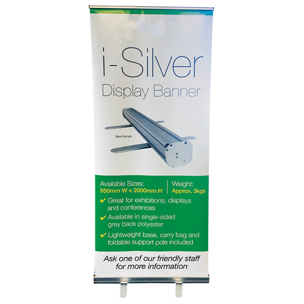 i-Silver banner